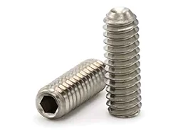 UNS S30400 Socket Set Screws UNS S30400 Socket Set Screws